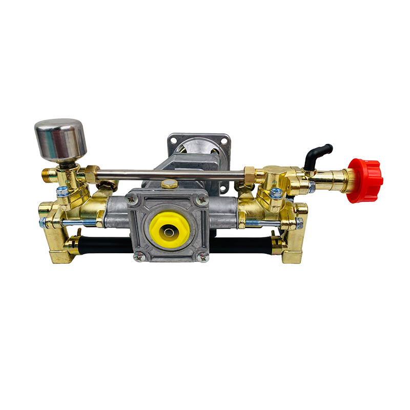 Square aluminum pump (with air chamber) high-pressure stainless steel pipe