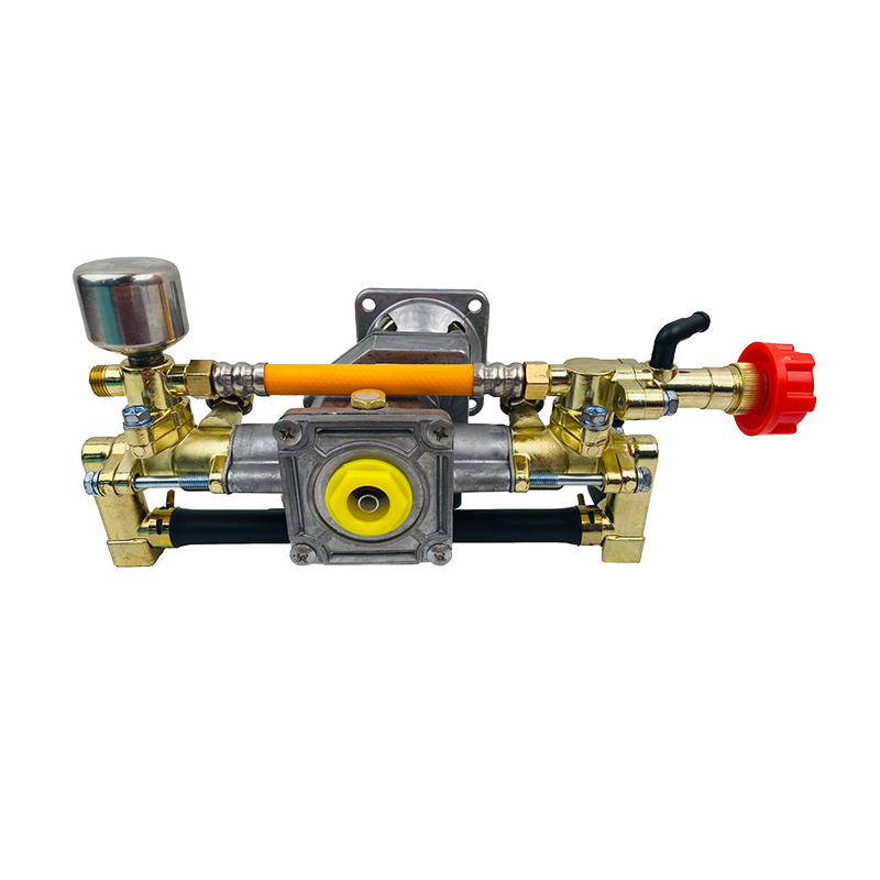 Square aluminum pump (with air chamber)