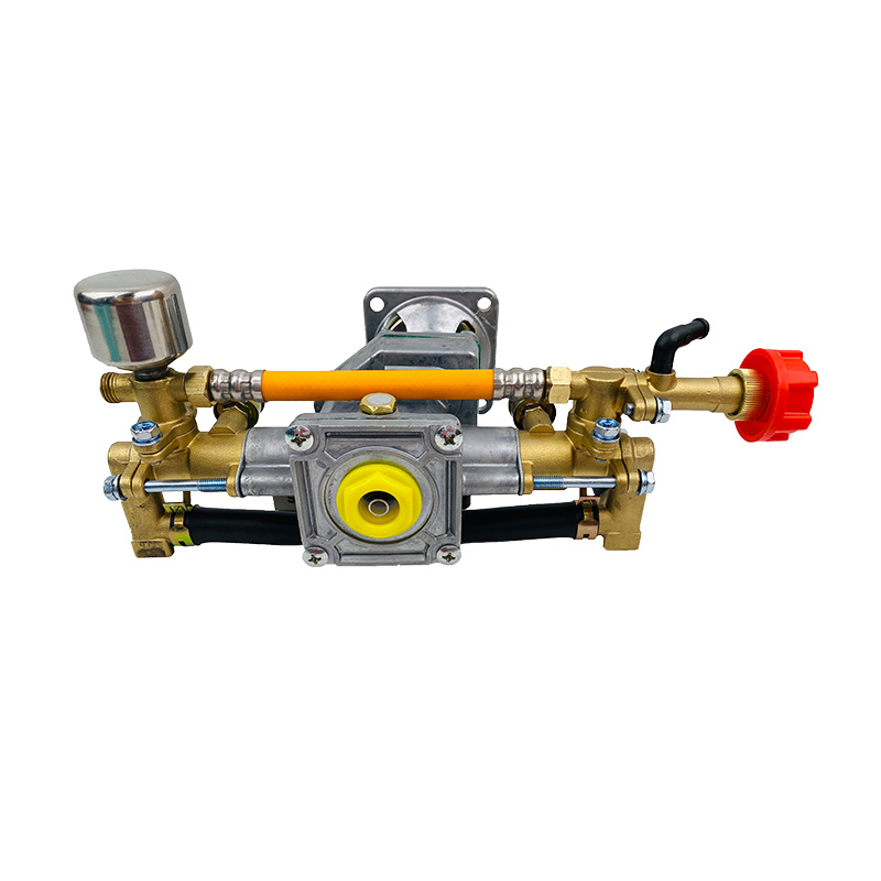 Square copper pump (with air chamber)